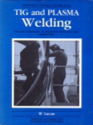 cover image of Tig and Plasma Welding